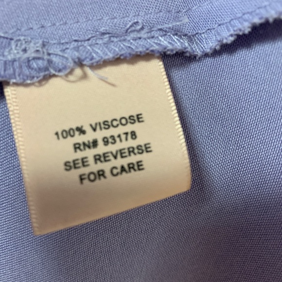 Philosophy Blue Ruffle Beaded Back Dress Boho - Picture 7 of 9